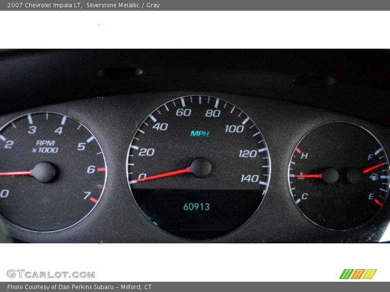 Silverstone Metallic / Gray 2007 Chevrolet Impala LT