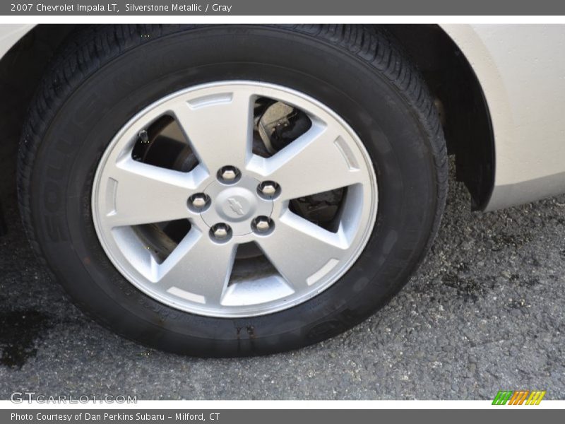 Silverstone Metallic / Gray 2007 Chevrolet Impala LT