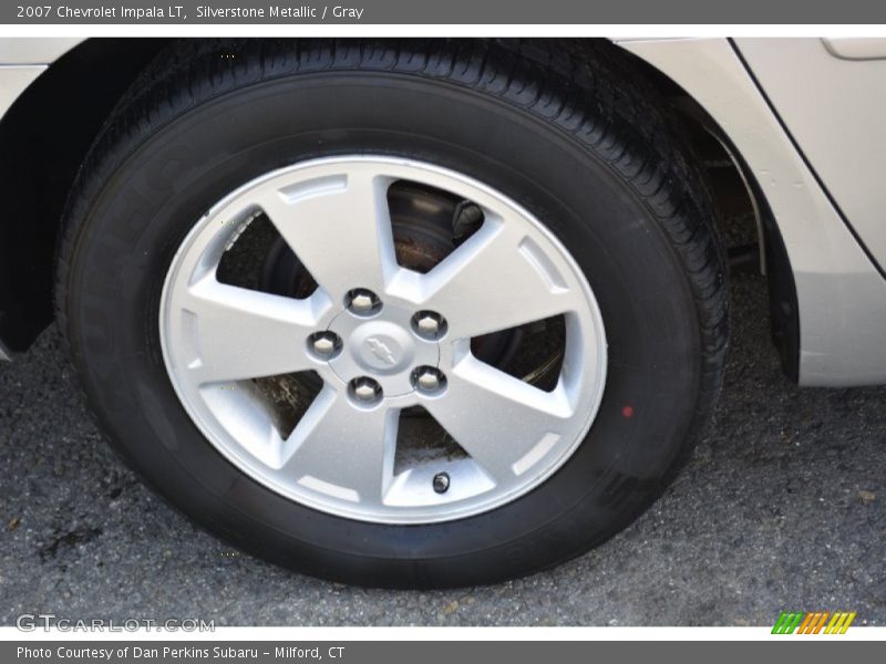 Silverstone Metallic / Gray 2007 Chevrolet Impala LT