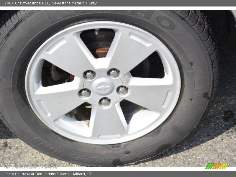 Silverstone Metallic / Gray 2007 Chevrolet Impala LT