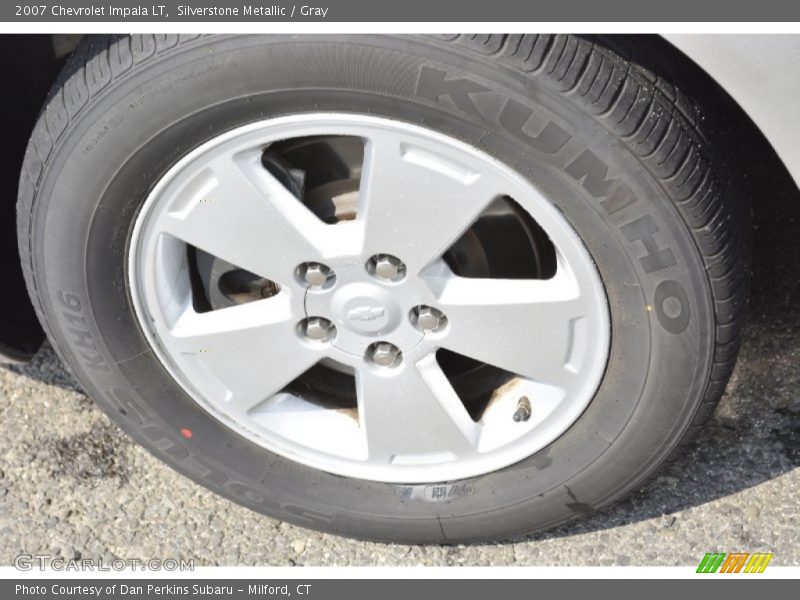 Silverstone Metallic / Gray 2007 Chevrolet Impala LT