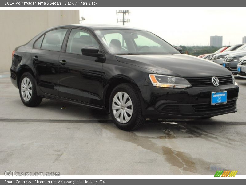 Black / Titan Black 2014 Volkswagen Jetta S Sedan