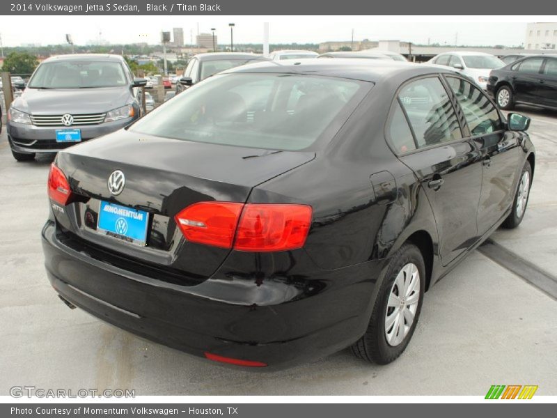 Black / Titan Black 2014 Volkswagen Jetta S Sedan