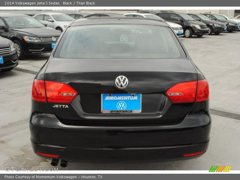 Black / Titan Black 2014 Volkswagen Jetta S Sedan