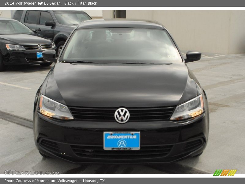 Black / Titan Black 2014 Volkswagen Jetta S Sedan