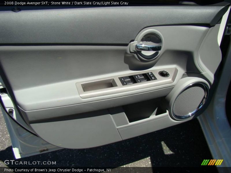 Stone White / Dark Slate Gray/Light Slate Gray 2008 Dodge Avenger SXT