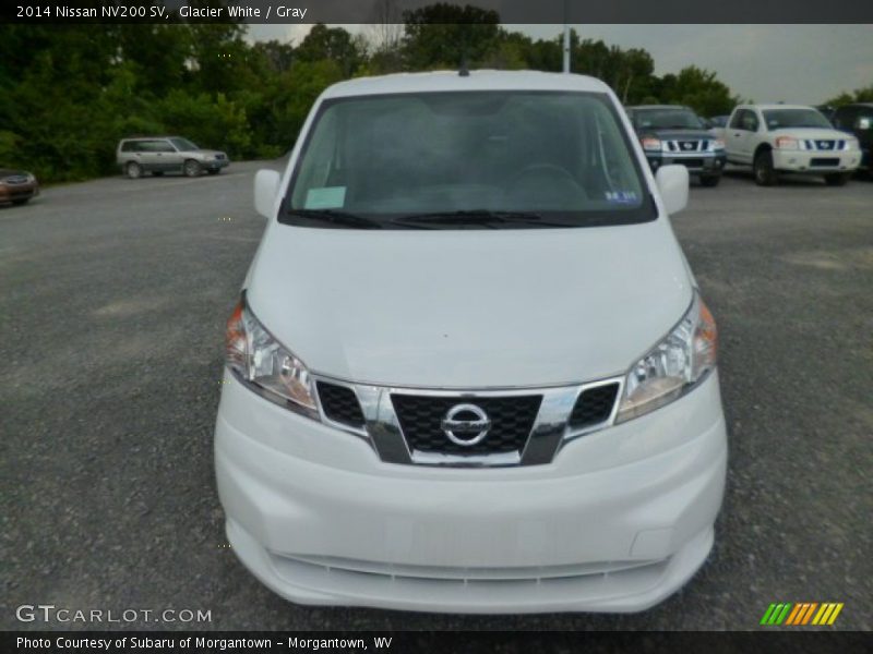 Glacier White / Gray 2014 Nissan NV200 SV
