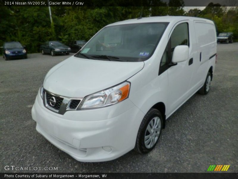 Glacier White / Gray 2014 Nissan NV200 SV