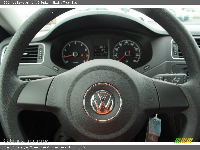 Black / Titan Black 2014 Volkswagen Jetta S Sedan