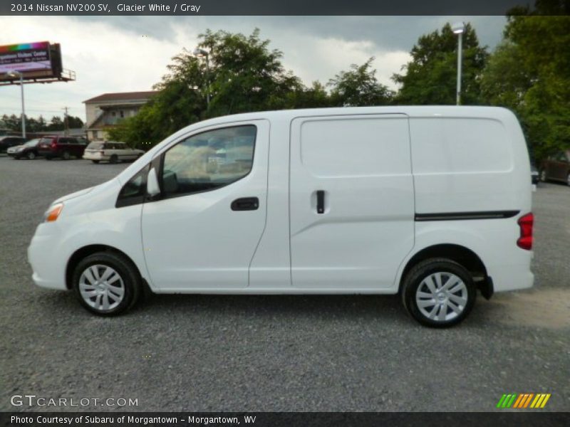 Glacier White / Gray 2014 Nissan NV200 SV