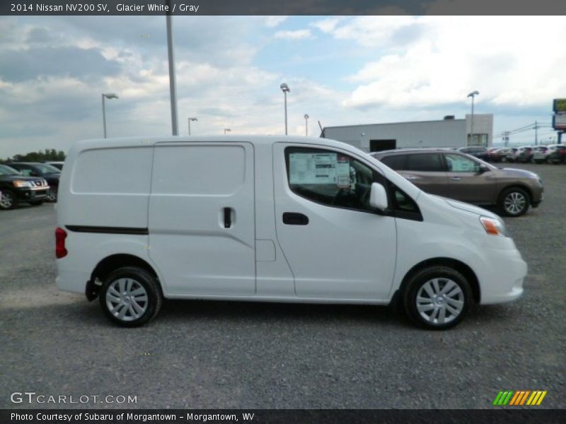 Glacier White / Gray 2014 Nissan NV200 SV