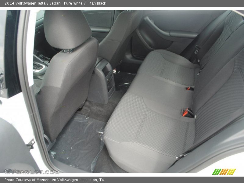 Pure White / Titan Black 2014 Volkswagen Jetta S Sedan
