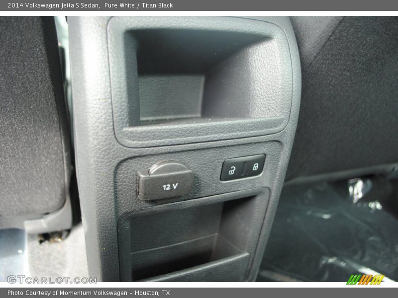 Pure White / Titan Black 2014 Volkswagen Jetta S Sedan