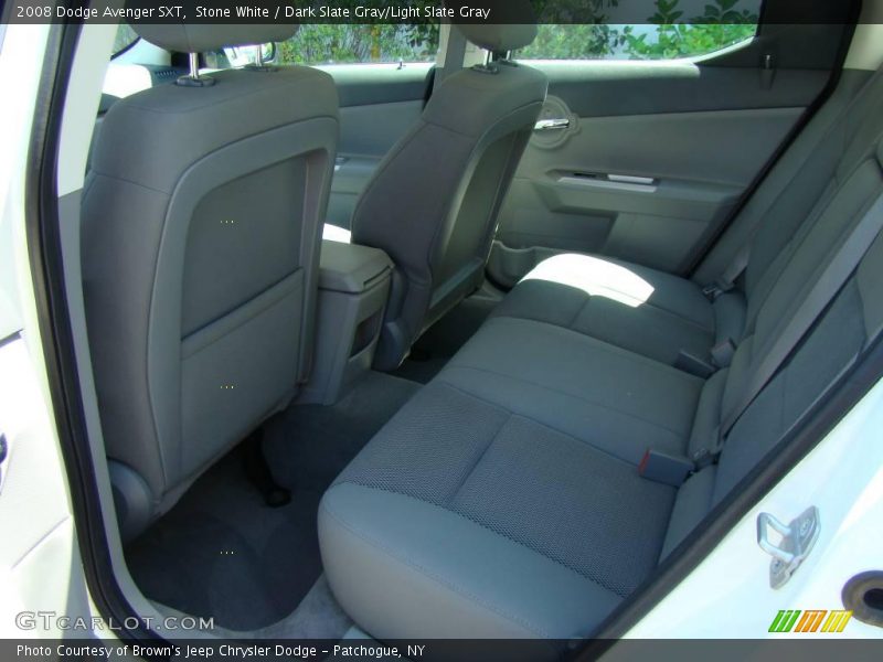 Stone White / Dark Slate Gray/Light Slate Gray 2008 Dodge Avenger SXT