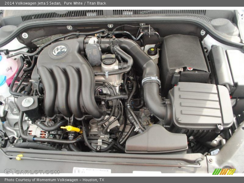 Pure White / Titan Black 2014 Volkswagen Jetta S Sedan