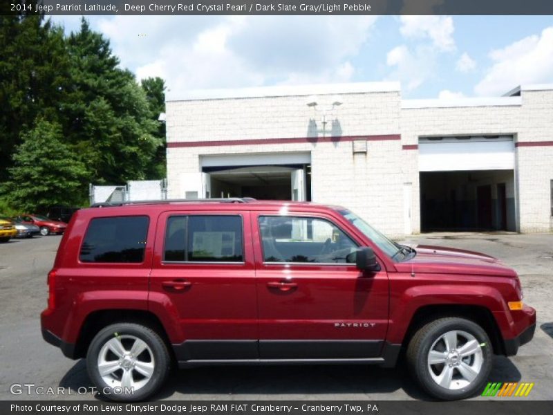 Deep Cherry Red Crystal Pearl / Dark Slate Gray/Light Pebble 2014 Jeep Patriot Latitude