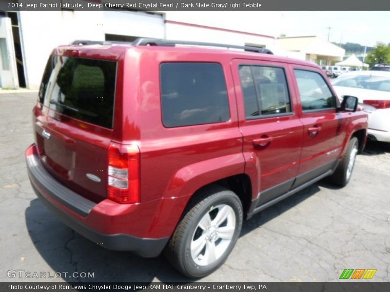Deep Cherry Red Crystal Pearl / Dark Slate Gray/Light Pebble 2014 Jeep Patriot Latitude