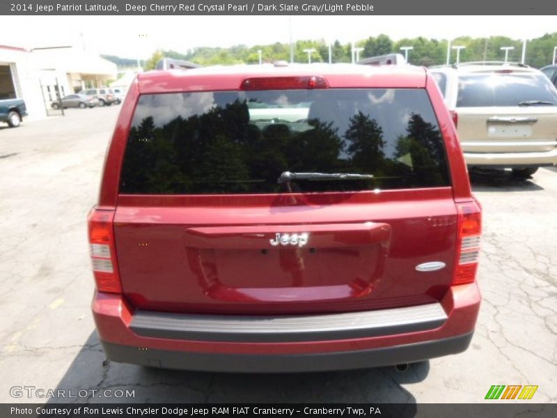 Deep Cherry Red Crystal Pearl / Dark Slate Gray/Light Pebble 2014 Jeep Patriot Latitude
