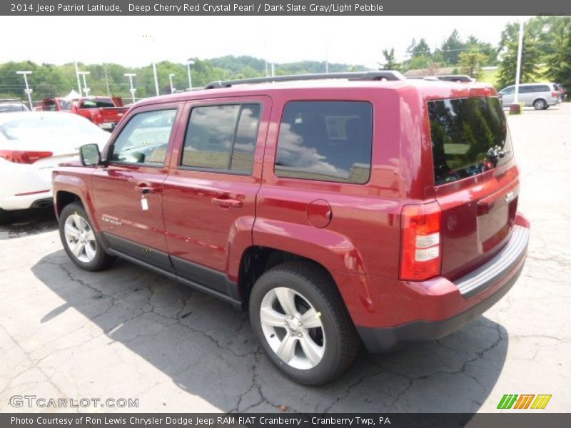 Deep Cherry Red Crystal Pearl / Dark Slate Gray/Light Pebble 2014 Jeep Patriot Latitude