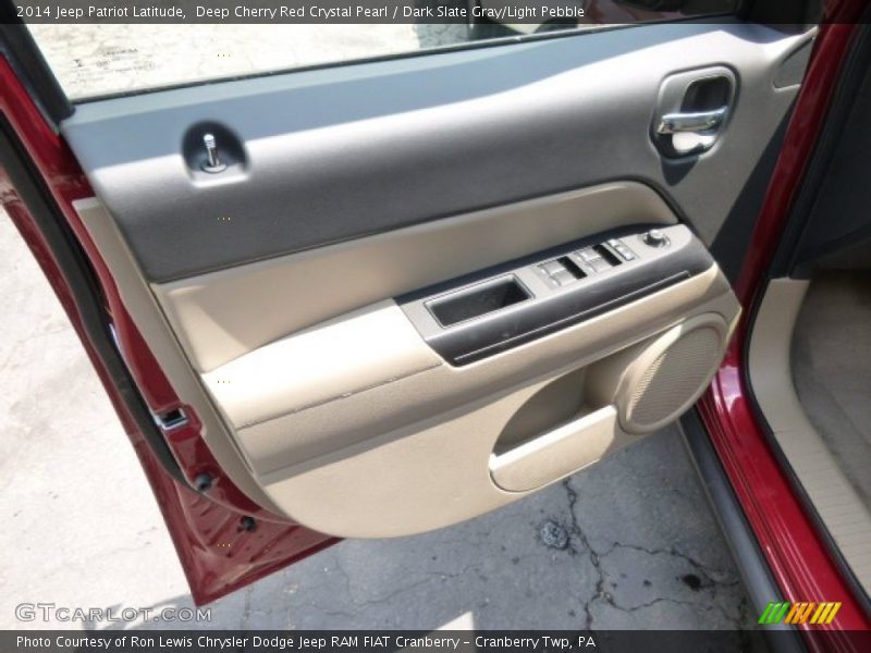 Deep Cherry Red Crystal Pearl / Dark Slate Gray/Light Pebble 2014 Jeep Patriot Latitude