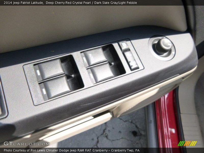 Deep Cherry Red Crystal Pearl / Dark Slate Gray/Light Pebble 2014 Jeep Patriot Latitude