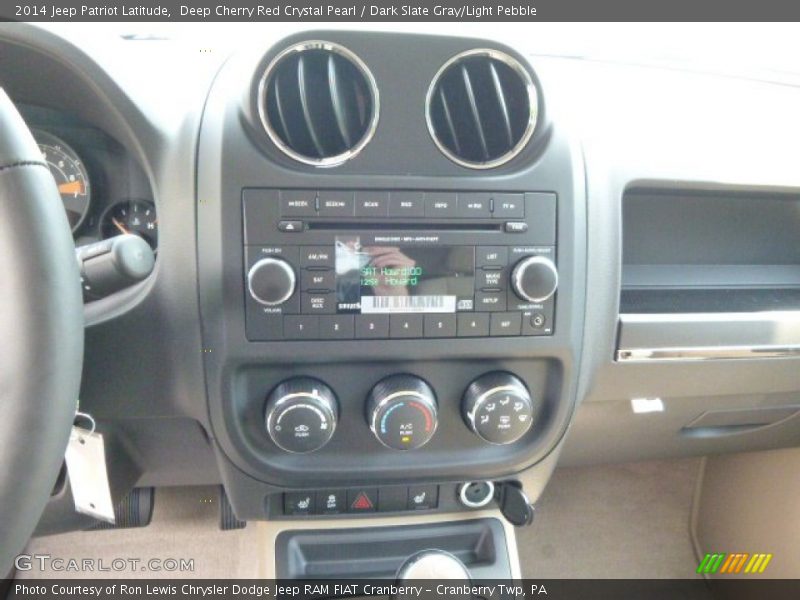 Deep Cherry Red Crystal Pearl / Dark Slate Gray/Light Pebble 2014 Jeep Patriot Latitude
