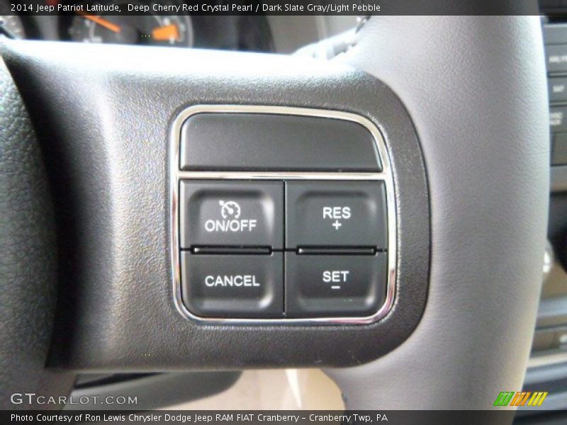 Deep Cherry Red Crystal Pearl / Dark Slate Gray/Light Pebble 2014 Jeep Patriot Latitude