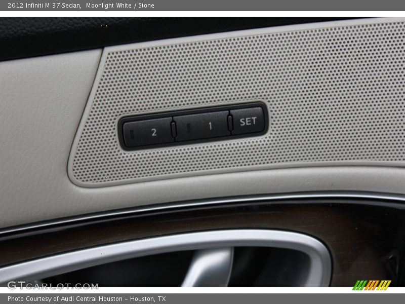 Moonlight White / Stone 2012 Infiniti M 37 Sedan