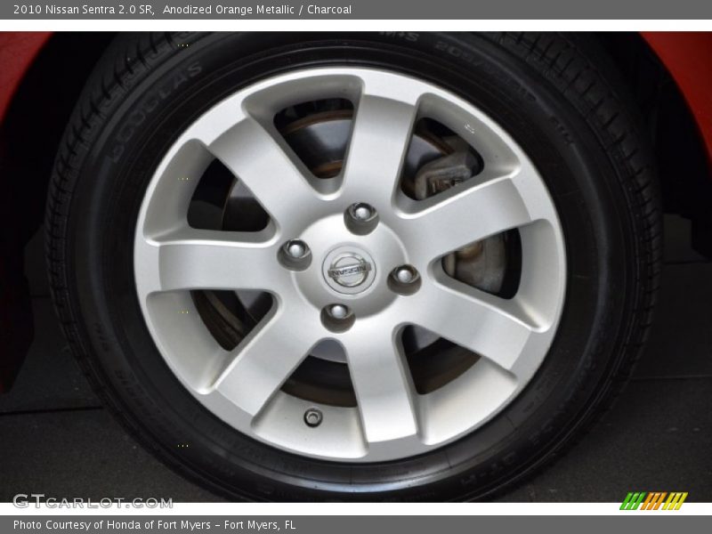 Anodized Orange Metallic / Charcoal 2010 Nissan Sentra 2.0 SR