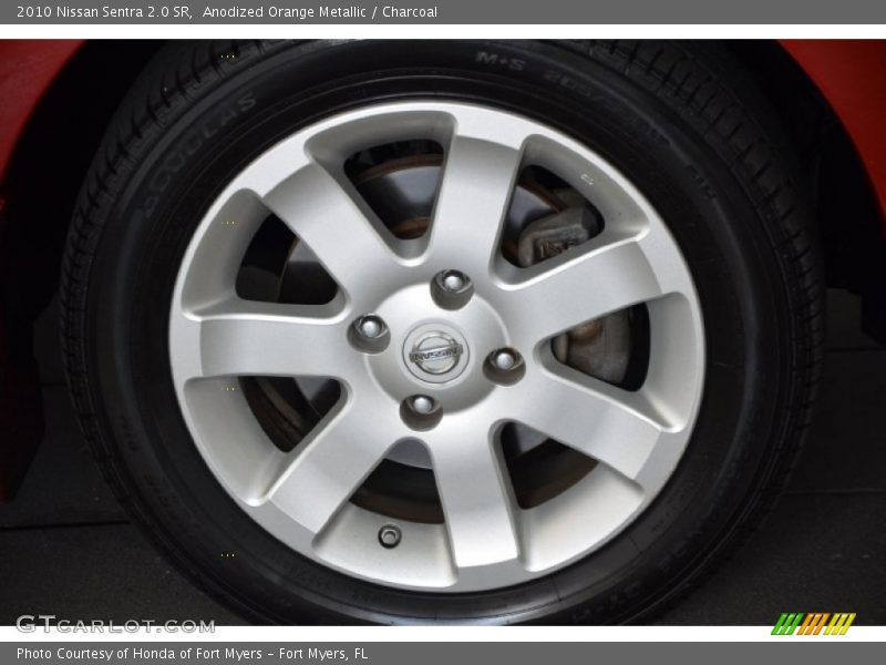 Anodized Orange Metallic / Charcoal 2010 Nissan Sentra 2.0 SR
