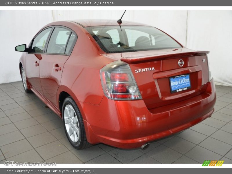 Anodized Orange Metallic / Charcoal 2010 Nissan Sentra 2.0 SR
