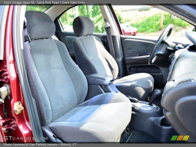 Salsa Red Pearl / Dark Slate Gray 2001 Dodge Neon SE