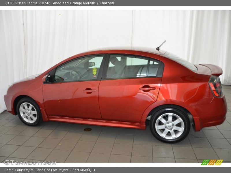 Anodized Orange Metallic / Charcoal 2010 Nissan Sentra 2.0 SR