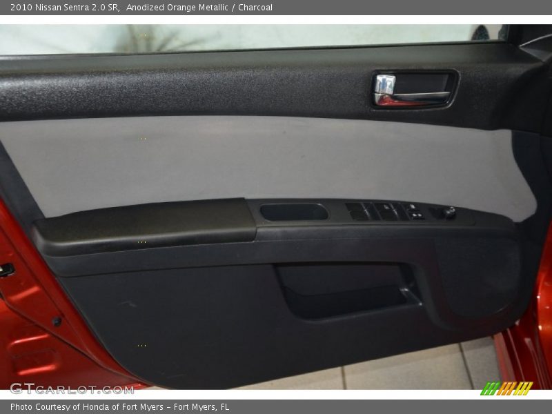 Anodized Orange Metallic / Charcoal 2010 Nissan Sentra 2.0 SR