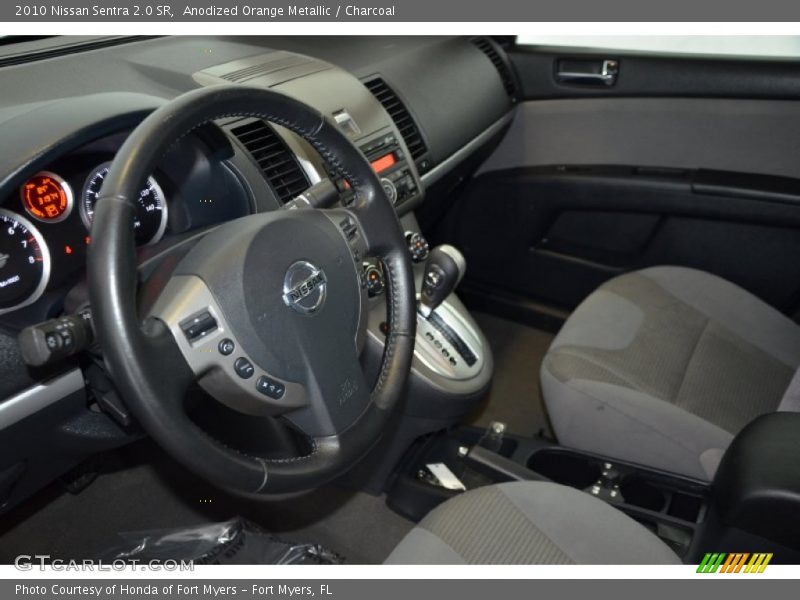 Anodized Orange Metallic / Charcoal 2010 Nissan Sentra 2.0 SR
