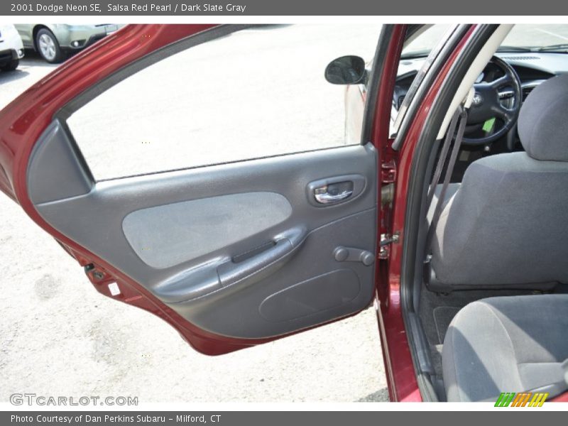 Salsa Red Pearl / Dark Slate Gray 2001 Dodge Neon SE