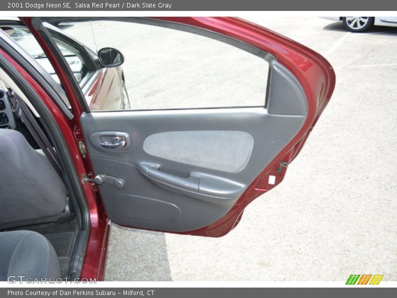 Salsa Red Pearl / Dark Slate Gray 2001 Dodge Neon SE