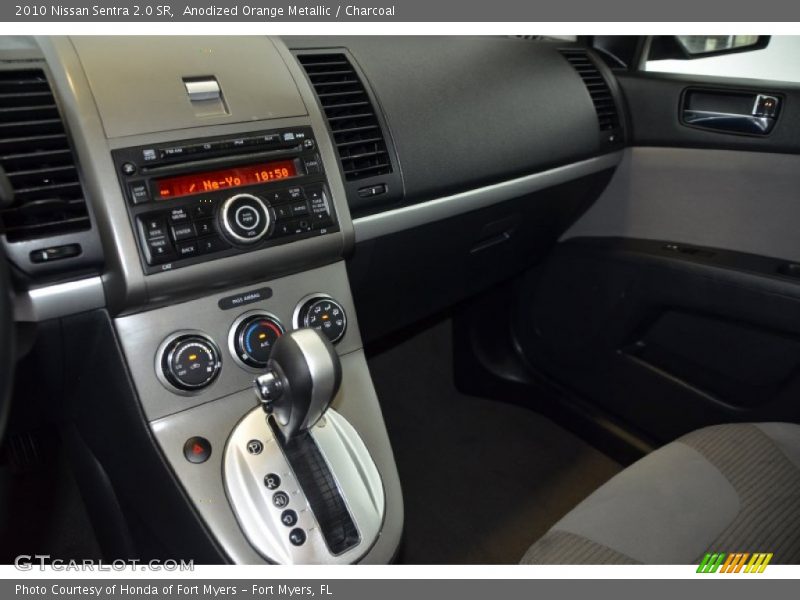 Anodized Orange Metallic / Charcoal 2010 Nissan Sentra 2.0 SR