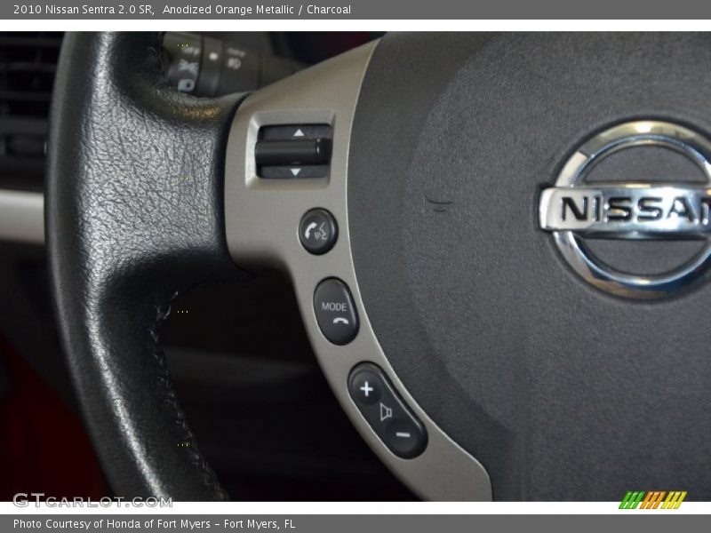 Anodized Orange Metallic / Charcoal 2010 Nissan Sentra 2.0 SR