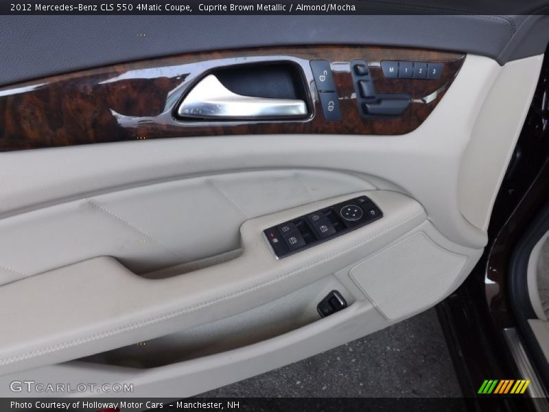 Cuprite Brown Metallic / Almond/Mocha 2012 Mercedes-Benz CLS 550 4Matic Coupe