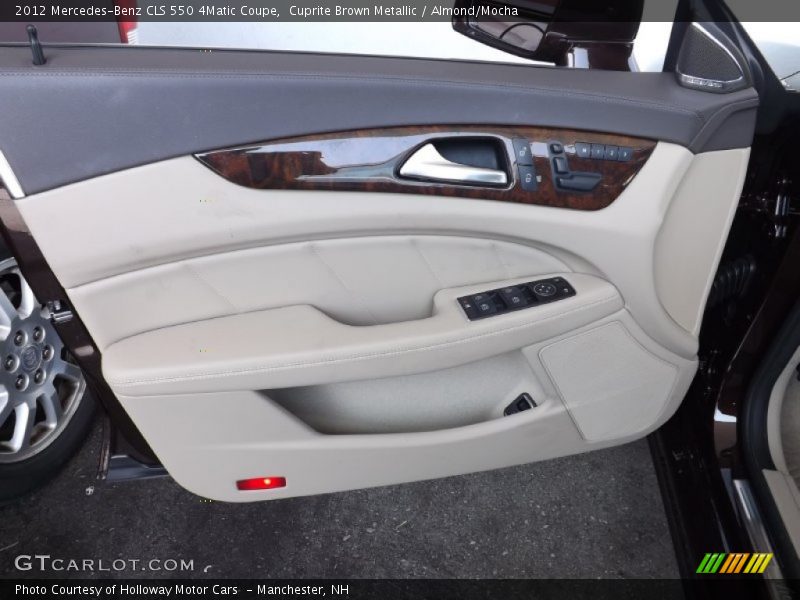 Cuprite Brown Metallic / Almond/Mocha 2012 Mercedes-Benz CLS 550 4Matic Coupe