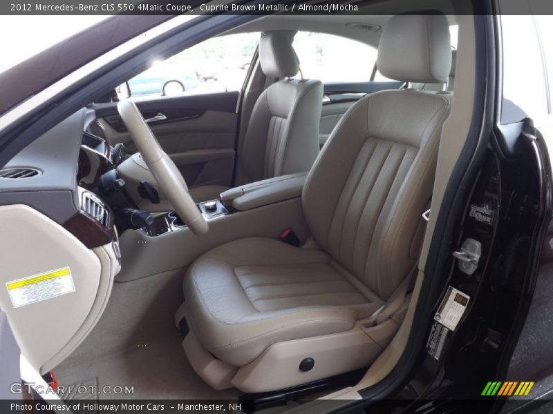 Cuprite Brown Metallic / Almond/Mocha 2012 Mercedes-Benz CLS 550 4Matic Coupe