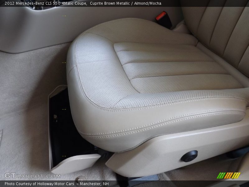 Cuprite Brown Metallic / Almond/Mocha 2012 Mercedes-Benz CLS 550 4Matic Coupe