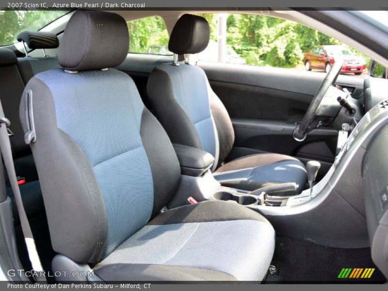 Azure Blue Pearl / Dark Charcoal 2007 Scion tC
