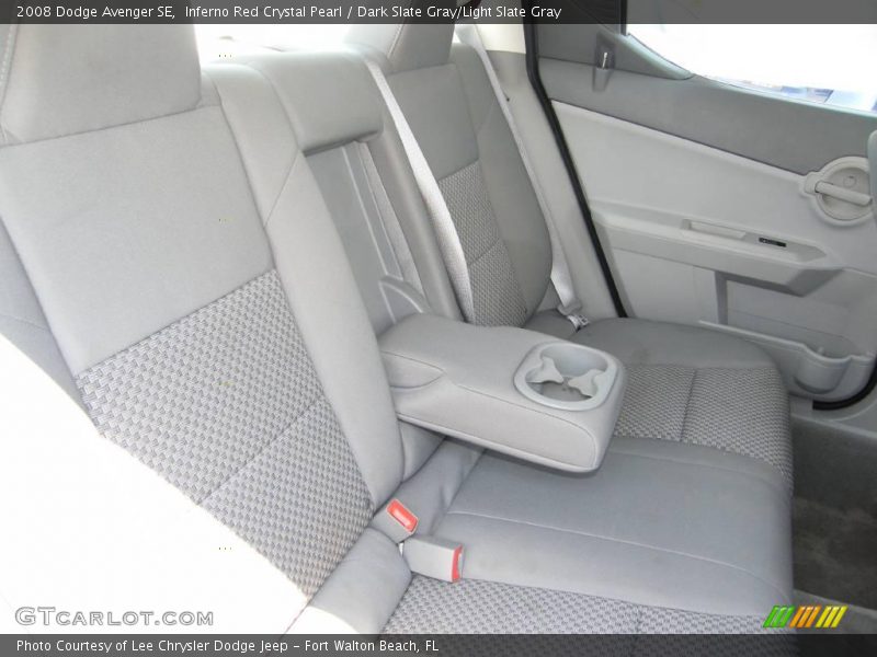Inferno Red Crystal Pearl / Dark Slate Gray/Light Slate Gray 2008 Dodge Avenger SE