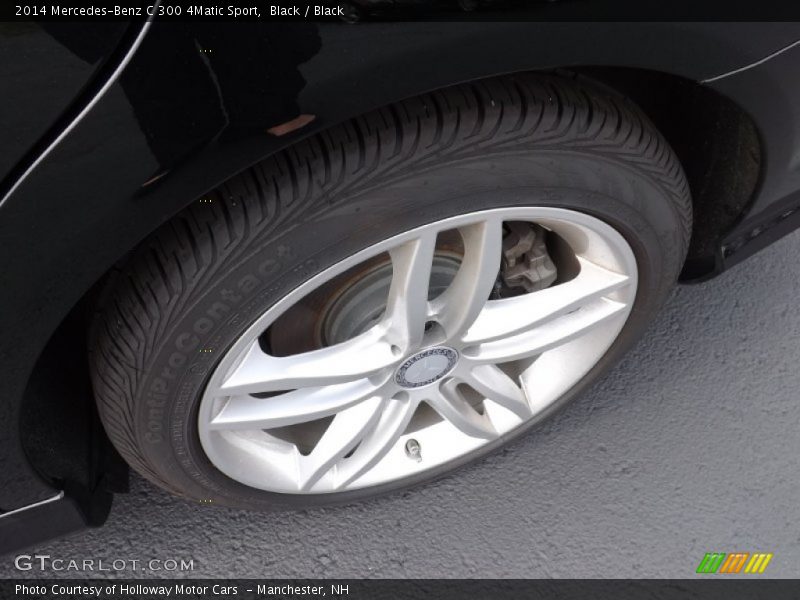Black / Black 2014 Mercedes-Benz C 300 4Matic Sport