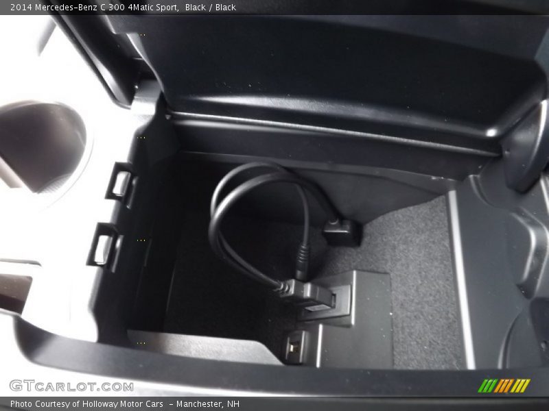 Black / Black 2014 Mercedes-Benz C 300 4Matic Sport