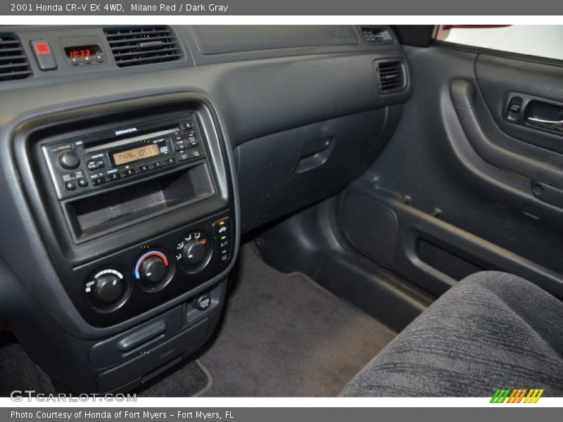 Milano Red / Dark Gray 2001 Honda CR-V EX 4WD