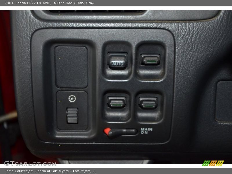 Milano Red / Dark Gray 2001 Honda CR-V EX 4WD