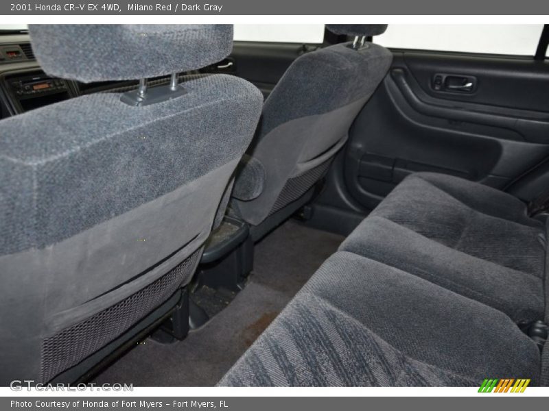 Milano Red / Dark Gray 2001 Honda CR-V EX 4WD